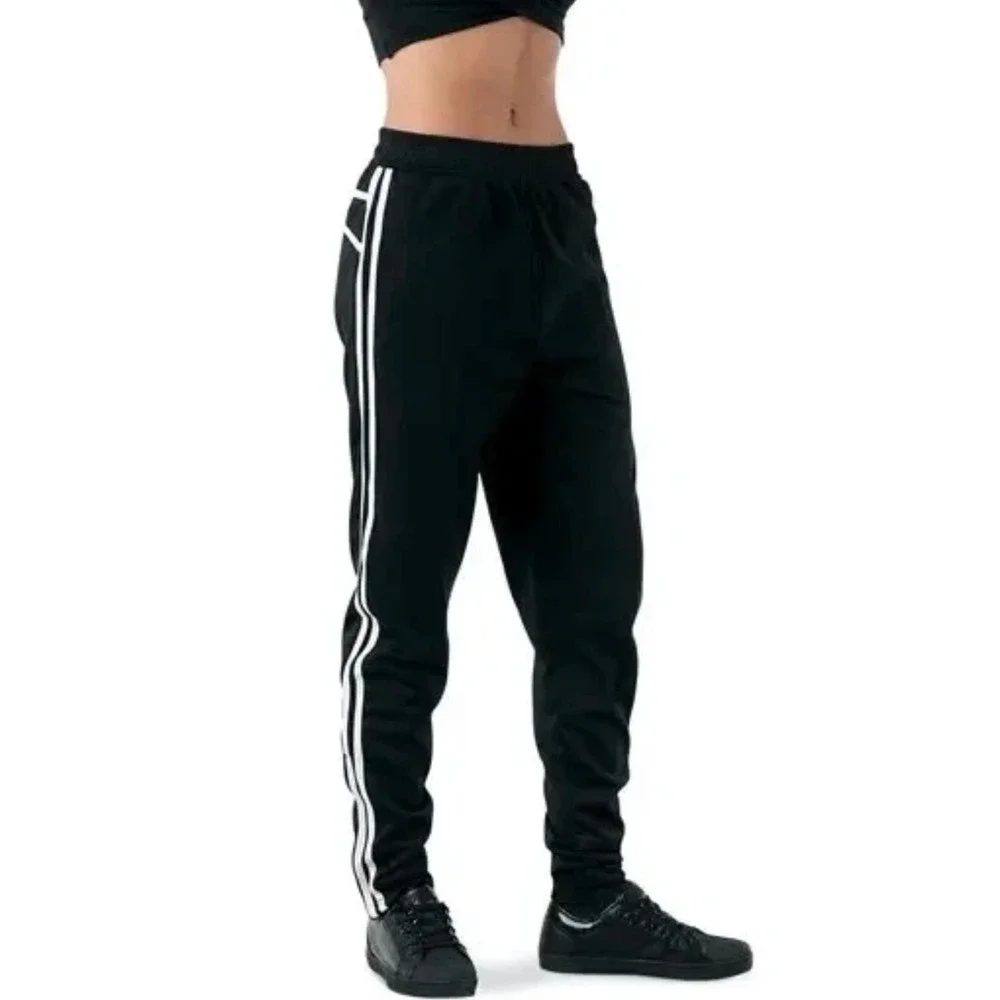 NWOT Weissman Dance Unisex Track Pants AH10468 Black IC Jazz Gymnastics Hip Hop